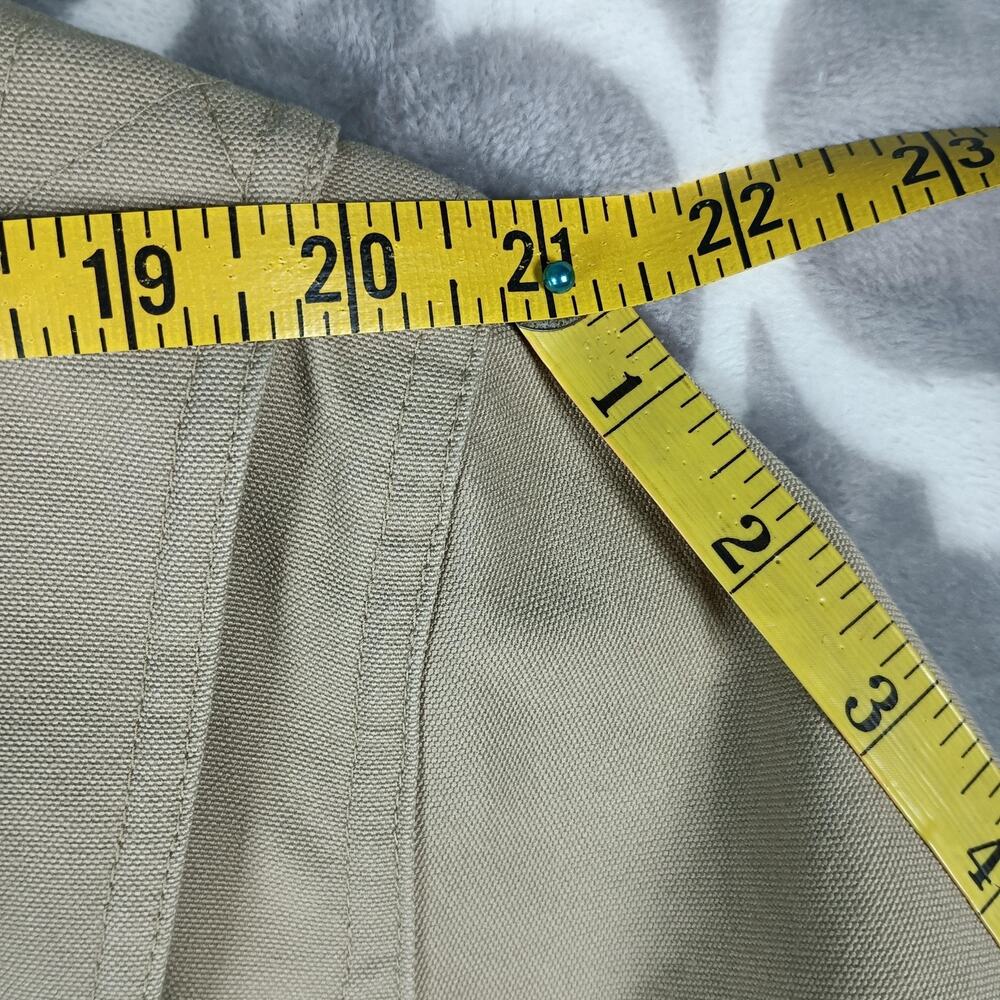Duluth Trading Co Fire House‎ Presentation Jacket Mens XLT Beige Canvas Blazer - Picture 9 of 11